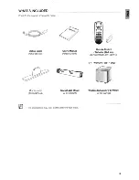 Preview for 3 page of Samsung HT-SB1G User Manual