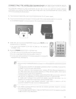 Preview for 13 page of Samsung HT-SB1G User Manual