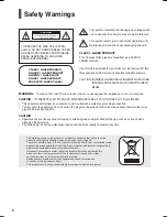 Предварительный просмотр 3 страницы Samsung HT-TKX500 Instruction Manual