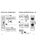 Предварительный просмотр 19 страницы Samsung HT-TP33KT Instruction Manual