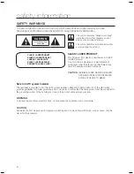 Предварительный просмотр 5 страницы Samsung HT-TWZ412 User Manual