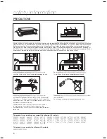 Предварительный просмотр 7 страницы Samsung HT-TWZ412 User Manual