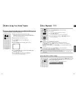 Предварительный просмотр 13 страницы Samsung HT-TX52 Instruction Manual