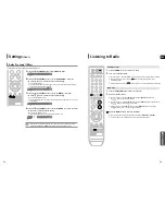 Preview for 30 page of Samsung HT-TX72 - DVD Home Theater System Instruction Manual