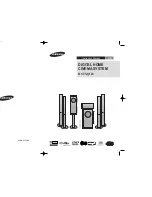 Samsung HT-TXQ120 Instruction Manual preview