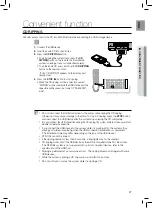 Preview for 67 page of Samsung HT-TZ325 User Manual