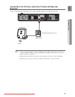 Preview for 35 page of Samsung HT-TZ512 User Manual