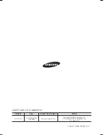 Предварительный просмотр 2 страницы Samsung HT TZ512T User Manual