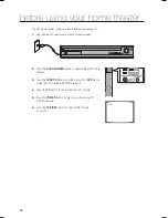 Предварительный просмотр 36 страницы Samsung HT TZ512T User Manual