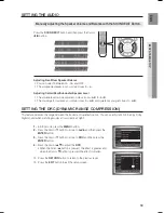 Предварительный просмотр 61 страницы Samsung HT TZ512T User Manual