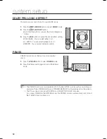 Предварительный просмотр 64 страницы Samsung HT TZ512T User Manual