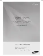 Samsung HT-TZ515 User Manual preview