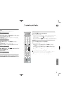 Предварительный просмотр 27 страницы Samsung HT X40 - DVD Home Theater System Instruction Manual