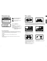 Предварительный просмотр 2 страницы Samsung HT X50 - DVD Home Theater System Instruction Manual