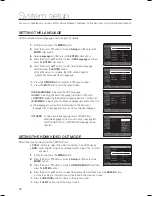 Предварительный просмотр 42 страницы Samsung HT-X620 User Manual