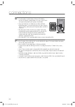 Preview for 20 page of Samsung HT-X715 User Manual