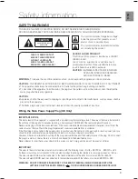 Предварительный просмотр 3 страницы Samsung HT-X720G User Manual