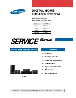 Samsung HT-Z210 Service Manual preview