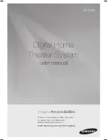 Предварительный просмотр 2 страницы Samsung HT-Z210 User Manual