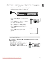 Предварительный просмотр 27 страницы Samsung HT-Z220 User Manual