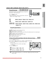 Предварительный просмотр 35 страницы Samsung HT-Z220 User Manual