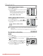 Предварительный просмотр 38 страницы Samsung HT-Z220 User Manual