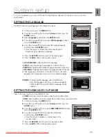 Предварительный просмотр 43 страницы Samsung HT-Z220 User Manual