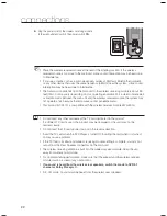 Предварительный просмотр 23 страницы Samsung HT-Z410 User Manual