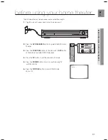 Предварительный просмотр 32 страницы Samsung HT-Z410 User Manual