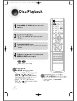 Предварительный просмотр 24 страницы Samsung HTDS1860 Instruction Manual