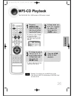 Предварительный просмотр 27 страницы Samsung HTDS1860 Instruction Manual