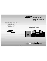 Samsung HTSK5 Instruction Manual preview