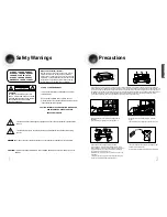 Preview for 2 page of Samsung HTSK5 Instruction Manual