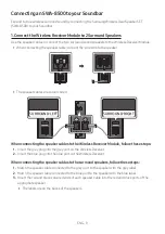 Предварительный просмотр 13 страницы Samsung HW-A67E Full Manual