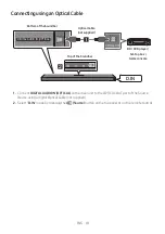 Предварительный просмотр 22 страницы Samsung HW-A67E Full Manual