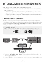 Предварительный просмотр 22 страницы Samsung HW-B430 Full Manual