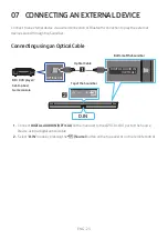 Предварительный просмотр 23 страницы Samsung HW-B43C Full Manual