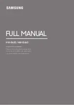 Samsung HW-B660 Full Manual предпросмотр