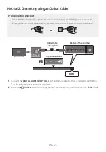 Предварительный просмотр 25 страницы Samsung HW-B67C Full Manual