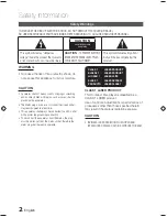 Предварительный просмотр 2 страницы Samsung HW-E6500 User Manual