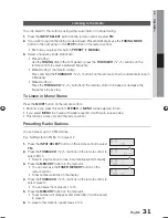 Preview for 31 page of Samsung HW-E6500 User Manual