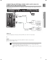 Предварительный просмотр 13 страницы Samsung HW-FM45C User Manual