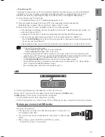 Предварительный просмотр 17 страницы Samsung HW-FM45C User Manual