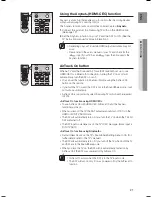 Предварительный просмотр 21 страницы Samsung HW-FM45C User Manual