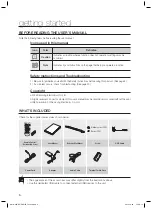 Предварительный просмотр 6 страницы Samsung HW-H360 User Manual