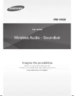 Preview for 1 page of Samsung HW-H430 User Manual