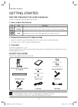 Предварительный просмотр 6 страницы Samsung HW-H460 User Manual