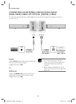 Предварительный просмотр 16 страницы Samsung HW-H460 User Manual