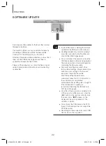 Предварительный просмотр 22 страницы Samsung HW-H460 User Manual