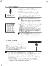 Предварительный просмотр 22 страницы Samsung HW-H550/ZA User Manual